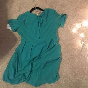 Teal dress