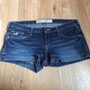 Hollister jean shorts