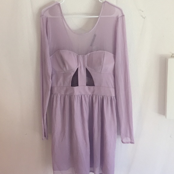 NEVER WORN purple dress
