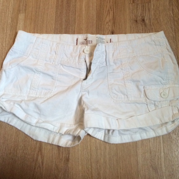 White Hollister Shorts