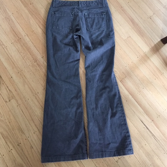 Grey denim trouser pants - Picture 4 of 4
