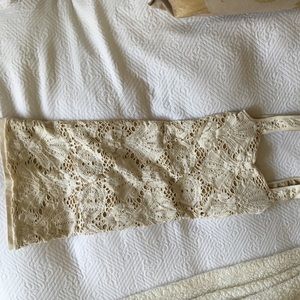 Free People Intimately Cream BodyCon Dress -XS/S