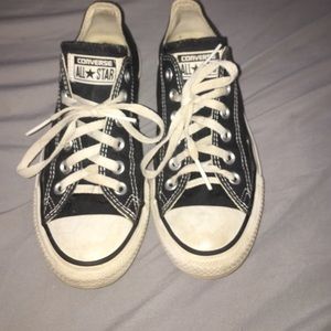 B&W Converse All Stars