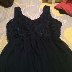 Navy blue dress size 3 and 13 in juniors
