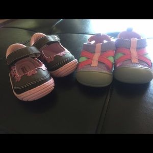 2 pairs Surprize Stride Rite Shoes