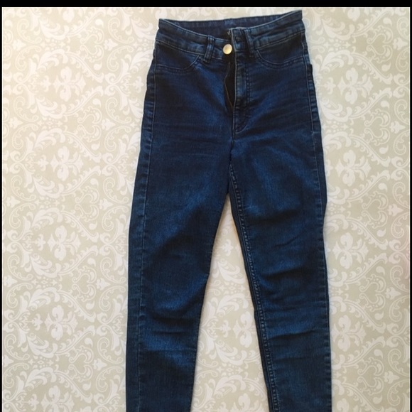 H&M High-waisted skinny jeans