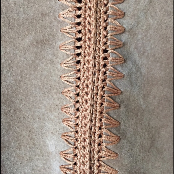 Leather laced top - Picture 2 of 3