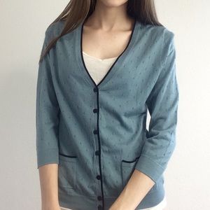 Dusty Teal Cardigan H&M