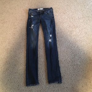 Size 0 hollister skinny jeans