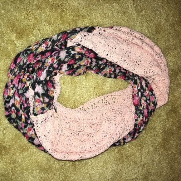 Floral Infinity Scarf