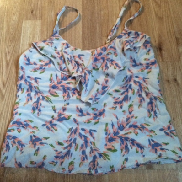 Kirra floral cropped tank top