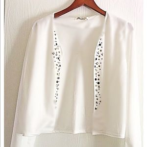 XL White Women's Blazer