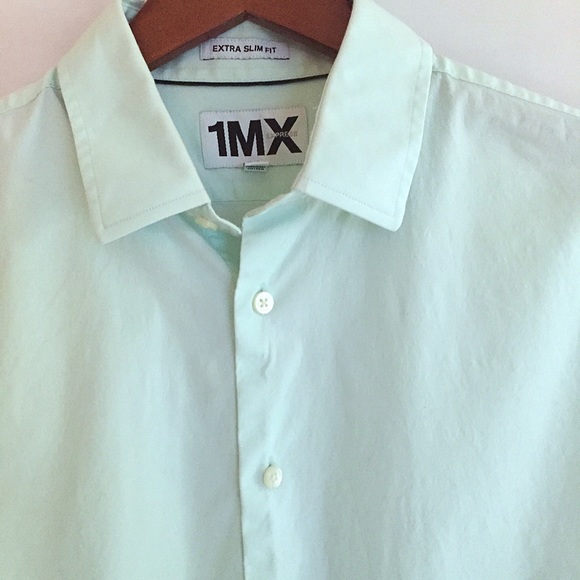 Express Mint Dress Shirt