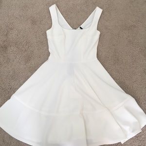 Lulu's White Skater Dress