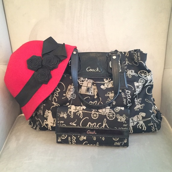 🎉FLASH SALE🎉 COACH Handbag & Wallet! Authentic!