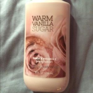 Warm Vanilla Sugar lotion