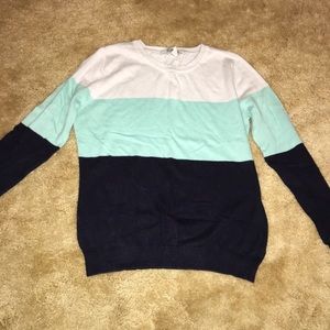 Color Blocked Sweater