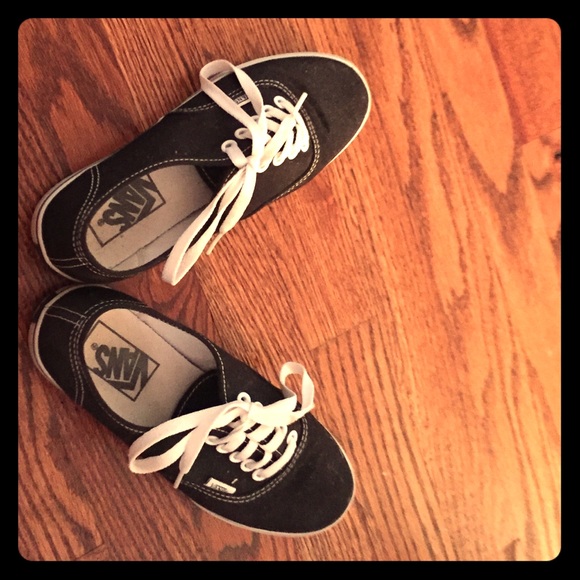 I'm selling a pair of black VANS