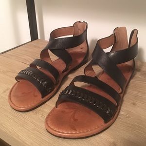 Nurture leather sandal