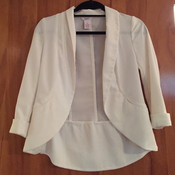 Candie's White Jacket
