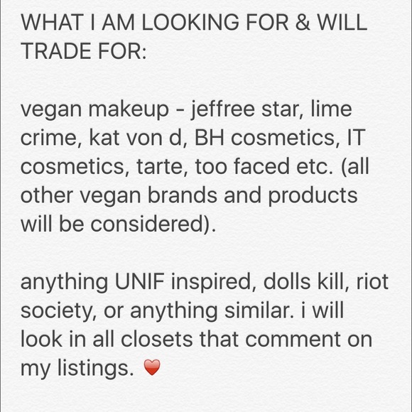 WHAT I AM LOOKING FOR & WILL TRADE FOR!! ♥️♥️