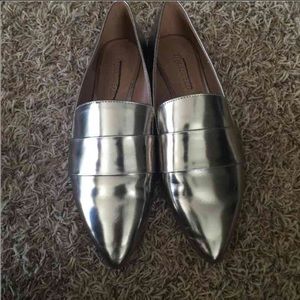 Madewell Leandra Metallic Loafer