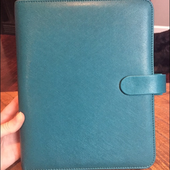 Other - Filofax A5 Binder in Aquamarine