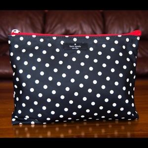 KATE SPADE large makeup bag