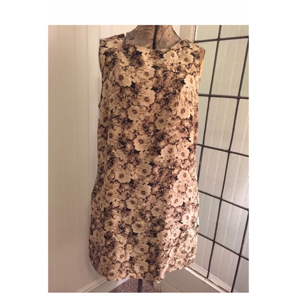 Madewell photo floral shift dress