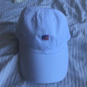 Brandy Melville J Galt USA American Flag White Hat