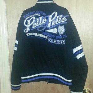 Pelle Pelle Leather Varsity  jacket