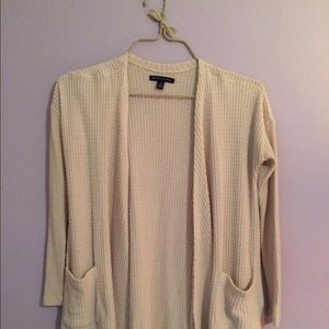Waffle Knit Cardigan