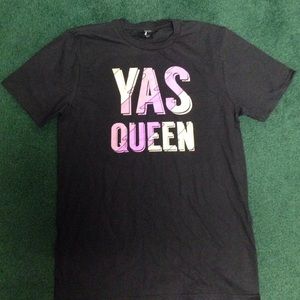 Broad City inspired "YAS QUEEN" t-shirt