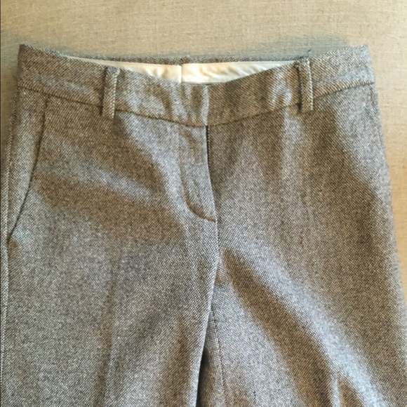 Theory Tweed Flare Leg Pants - Picture 3 of 4