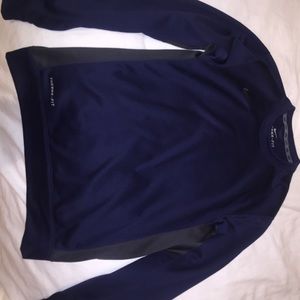 Navy blue and Grey NIKE thermal fit sweat shirt