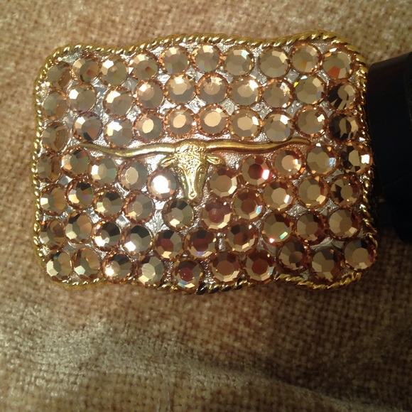 GAME DAY! Longhorn crystal belt - S. main image 3