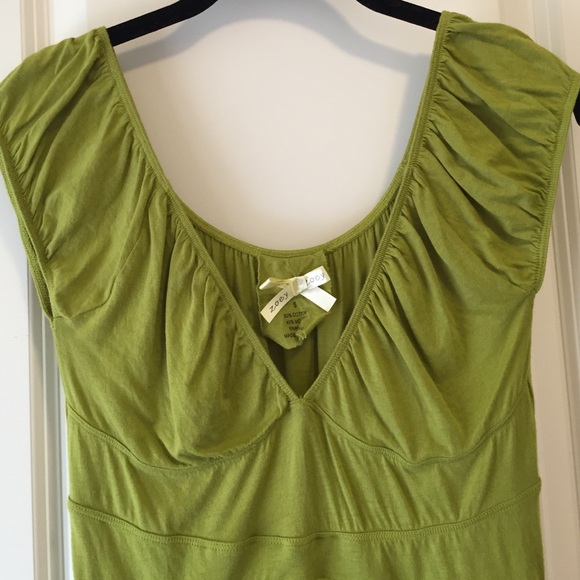 Green Anthropologie Top - Picture 2 of 3