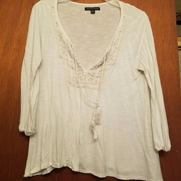 Loose fitting shirt