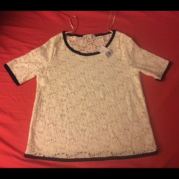 Brand new Forever 21 lace blouse - Picture 1 of 4