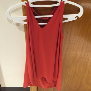 Nine West Draped Open Back Tank