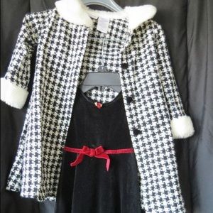 Party dress with jacket