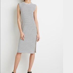 Striped Midi Dress