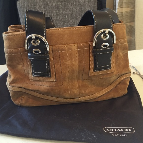 Genuine Leather Coach handbag