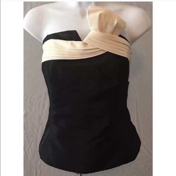 WHBM bustier black and white. Hot!