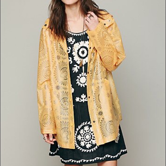 Free People Raincoat