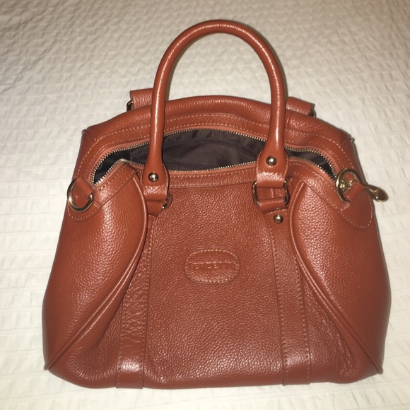 Terzetto leather crossbody