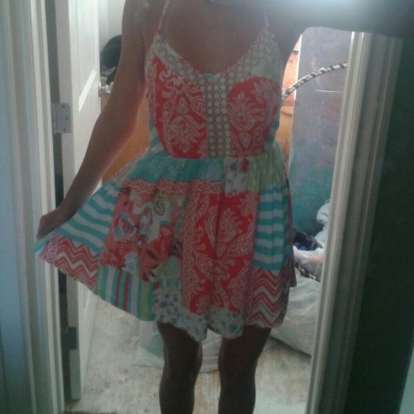 LF Angel Biba floral dress