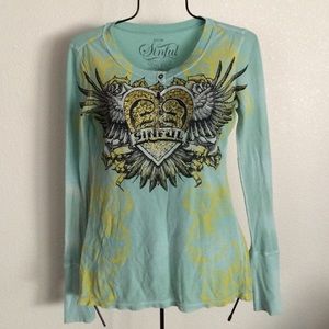 Sinful long sleeve women shirt