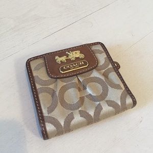 Super cute Coach mini wallet