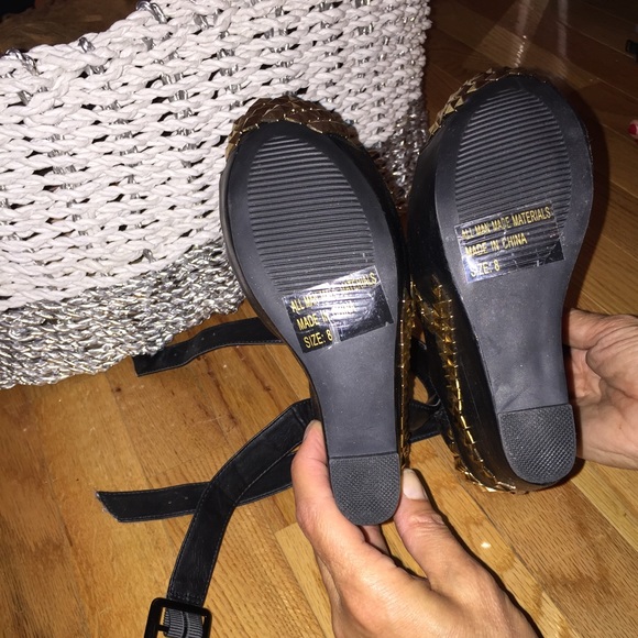 Charolette Rousse wedges - Picture 3 of 3